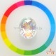 天然アンデシンラブラドライト 16.42ct 【幻想的レインボー】 大粒 極美品