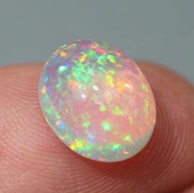 天然メキシコオパール 2.56ct 【美遊色】