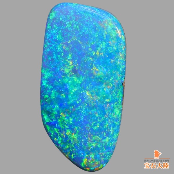 天然ボルダーオパール 8.57ct【Flawless beauty】極上ネオン 日独・中宝研鑑別付