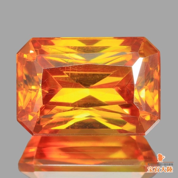 天然スファレライト 3.27ct 【煌めくオレンジ】スペイン