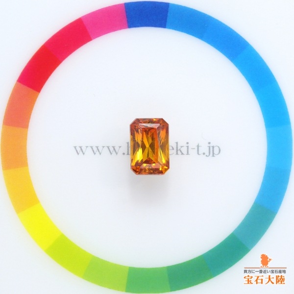 天然スファレライト 3.27ct 【煌めくオレンジ】スペイン