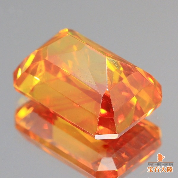 天然スファレライト 3.27ct 【煌めくオレンジ】スペイン