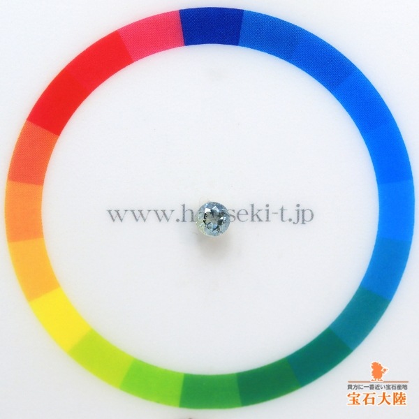 天然サファイア 0.32ct 【ブルーマルチカラー】 モンタナ