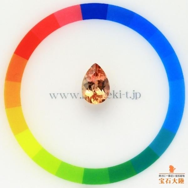 【コレクターズアイテム】シェリーカラー・トパーズ 天然インペリアルトパーズ 2.39ct 【シェリーカラー】 ブラジル