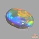 天然ブラックオパール 1.25ct 【オレンジ美遊色】