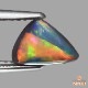 天然ブラックオパール 0.90ct 【ローリング遊色】 ライトニングリッジ