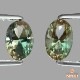 天然オレゴンサンストーン 0.82ct/2P 【ラブラドライト】 ペア グリーン