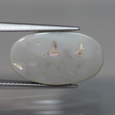 5.06ct天然ブラックオパール【ハーレクィン】レアパターン