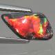 1.18ｃｔ天然ボルダーオパール【電撃レッド】別格!!