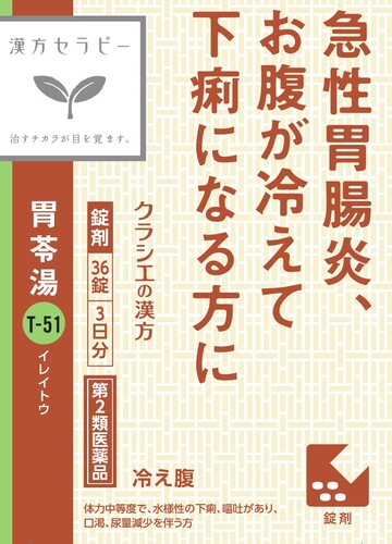 胃腸炎おじさん② 第2類医薬品】胃苓湯エキスEX錠クラシエ 36錠