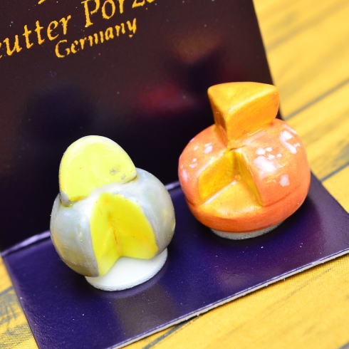【Reutter】ロイターポーセリン ミニチュア雑貨 チーズアソートメント [RP1930-0][m-s]【 ネコポス不可 】