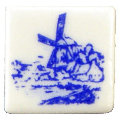 【Reutter】ロイターポーセリン ミニチュア雑貨 タイル12枚セット デルフト [RP1791-4][m-s]【 ネコポス不可 】