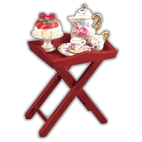 【Reutter】ロイターポーセリン ミニチュア家具 サービングテーブル(インテリア)[RP1614-0][m-s]【 ネコポス不可 】