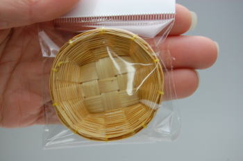 ミニチュア雑貨 バスケット 野菜かご[VRBSK-03][m-s]【ネコポス配送対応】