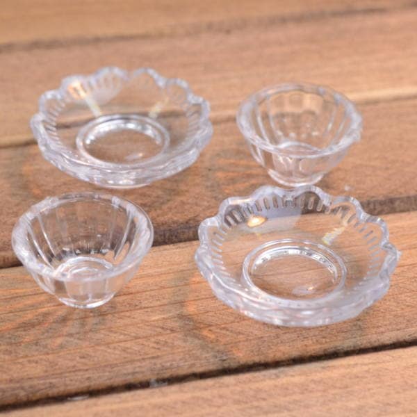 ミニチュア雑貨 ボール 4個セット (プラスチック製) [DM206] [m-s][imp] 【ネコポス配送対応】