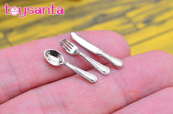 ミニチュア雑貨 カトラリー 12本セット [IM65332] [m-s][imp