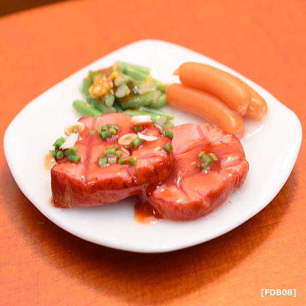 ミニチュアフード ブレックファースト(朝食シリーズ) [FDB08] 品番：27896 [m-s][imp]【ネコポス配送対応】