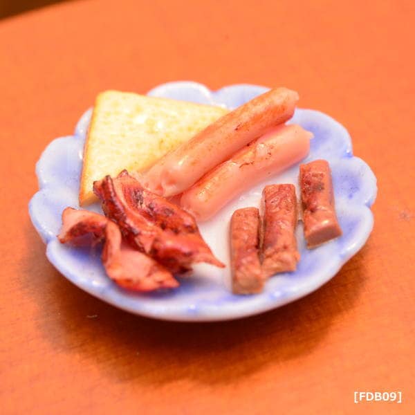 ミニチュアフード ブレックファースト(朝食シリーズ) [FDB09] 品番：27897 [m-s][imp]【ネコポス配送対応】