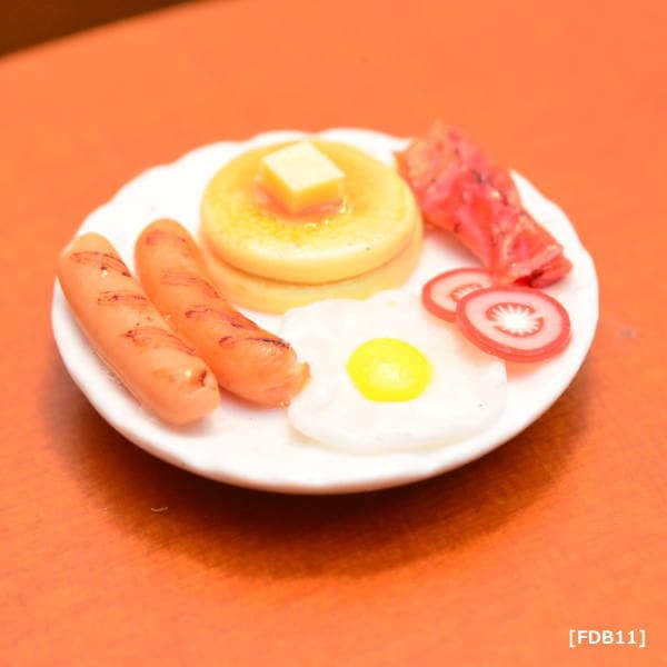 ミニチュアフード ブレックファースト(朝食シリーズ) [FDB11] 品番：27899 [m-s][imp]【ネコポス配送対応】