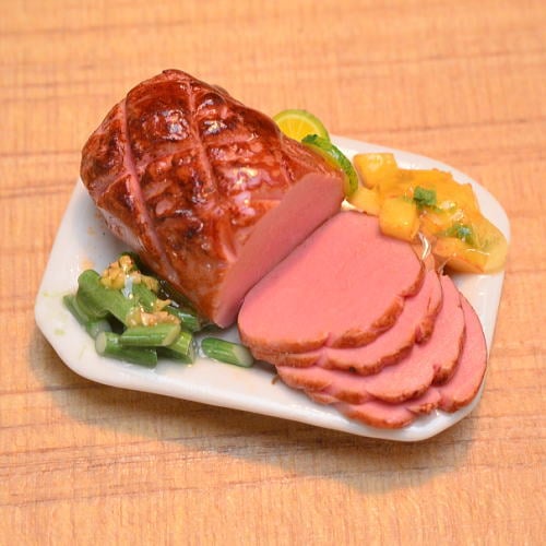 ミニチュアフード 肉料理シリーズ(C) [FN3] 品番：28552 [m-s][imp](1/12スケール)【ネコポス配送対応】