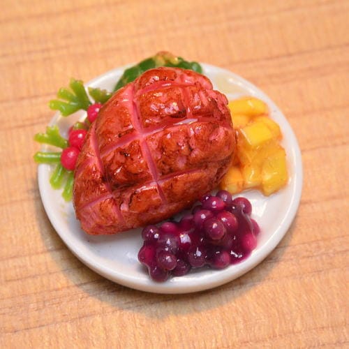 ミニチュアフード 肉料理シリーズ(F) [FN6] 品番：28555 [m-s][imp](1/12スケール)【ネコポス配送対応】