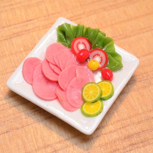 ミニチュアフード 肉料理シリーズ(I) [FN9] 品番：28558 [m-s][imp](1/12スケール)【ネコポス配送対応】