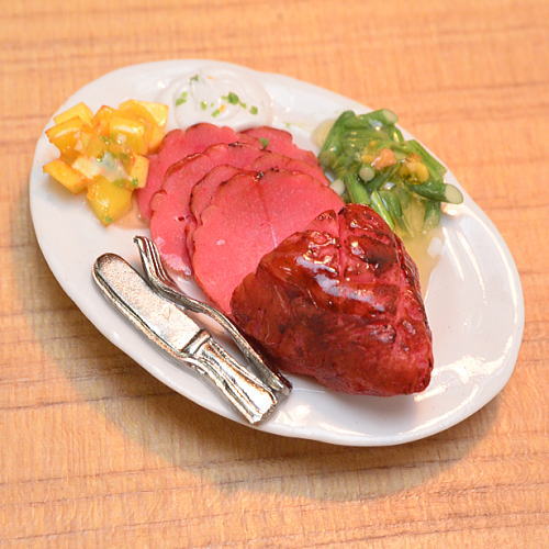 ミニチュアフード 肉料理シリーズ(K) [FN11] 品番：28560 [m-s][imp](1/12スケール)【ネコポス配送対応】