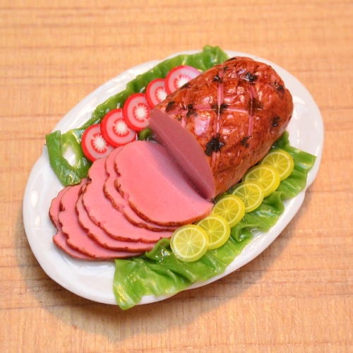 ミニチュアフード 肉料理シリーズ(L) [FN12] 品番：28561 [m-s