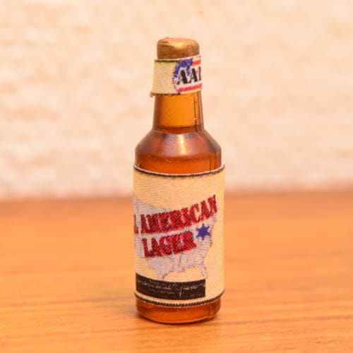 ミニチュア雑貨 アメリカ ビール瓶 (お酒シリーズ) [FR40090][m-s][imp]【ネコポス配送対応】