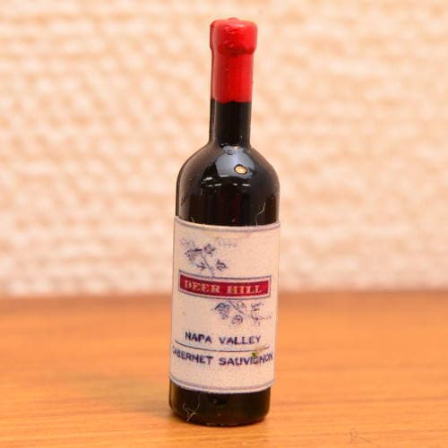 ミニチュア雑貨 ワインボトル (お酒シリーズ) [HR53930][m-s][imp]【ネコポス配送対応】