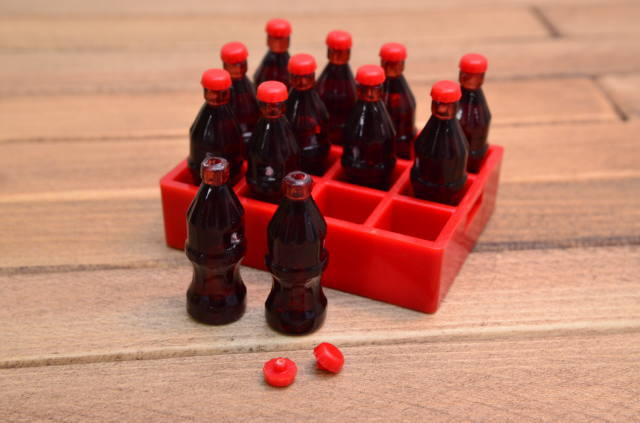 【入手困難】【希少】Coca-Cola ミニチュアボトル　6本セット　ケース付き 入手困難】【希少】Coca-Cola ミニチュアボトル6本セットケース付き