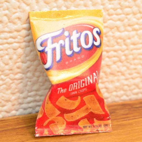 ミニチュアフード コーンチップス 菓子袋 [HR54099][m-s][imp]【ネコポス配送対応】