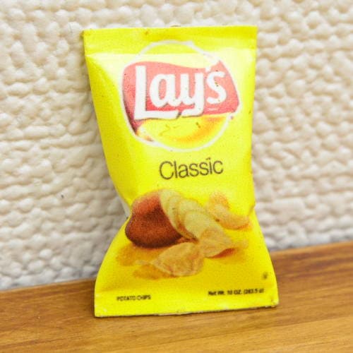 ミニチュアフード ポテトチップス 菓子袋 [HR54094] [m-s][imp]【ネコポス配送対応】