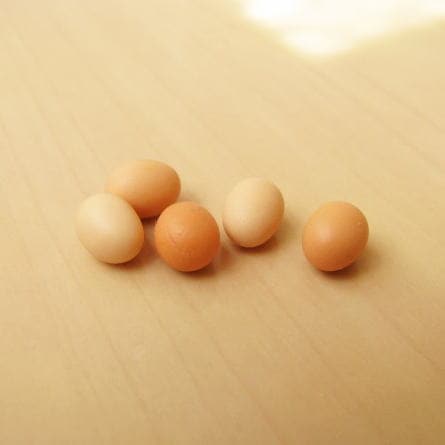 ミニチュアフード 桜色たまご 5個セット [VREGG01][m-s]【ネコポス配送対応】【C】