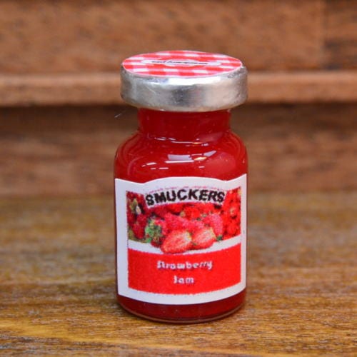 ミニチュアフード ジャム(ストロベリー いちご) [BTFJ1] 品番：28570 [m-s][imp](1/12スケール)【ネコポス配送対応】