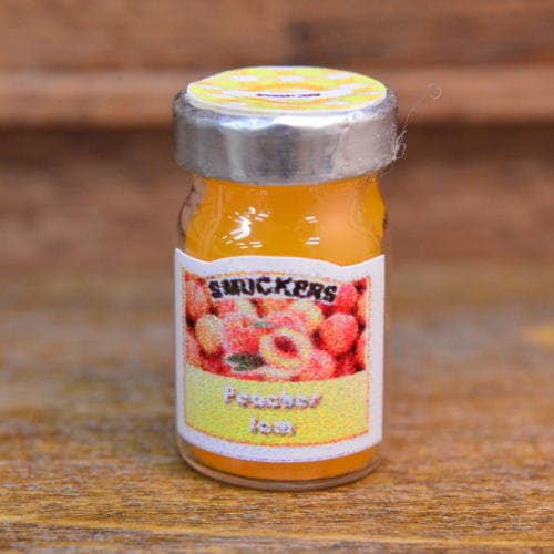 ミニチュアフード ジャム(ピーチ 桃) [BTFJ2] 品番：28571 [m-s][imp](1/12スケール)【ネコポス配送対応】