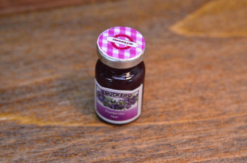 ミニチュアフード ジャム(ブルーベリー) [BTFJ3] 品番：28572 [m-s][imp](1/12スケール)【ネコポス配送対応】