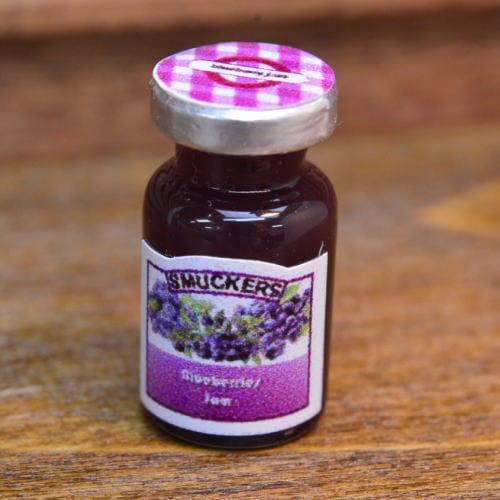 ミニチュアフード ジャム(ブルーベリー) [BTFJ3] 品番：28572 [m-s][imp](1/12スケール)【ネコポス配送対応】