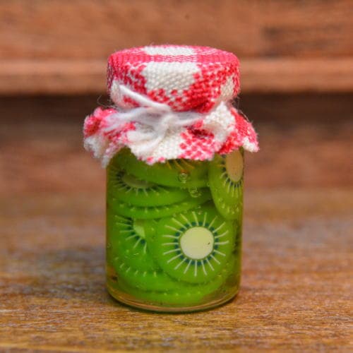 ミニチュアフード フルーツボトル(A) [BTFV1] キウイ 品番：28573 [m-s][imp](1/12スケール)【ネコポス配送対応】