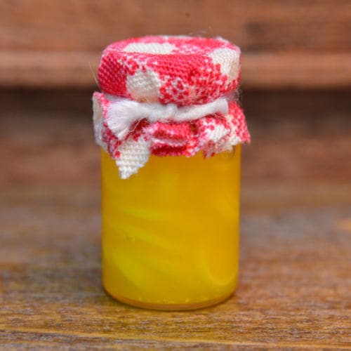 ミニチュアフード フルーツボトル(B) [BTFV2] レモン 品番：28574 [m-s][imp](1/12スケール)【ネコポス配送対応】