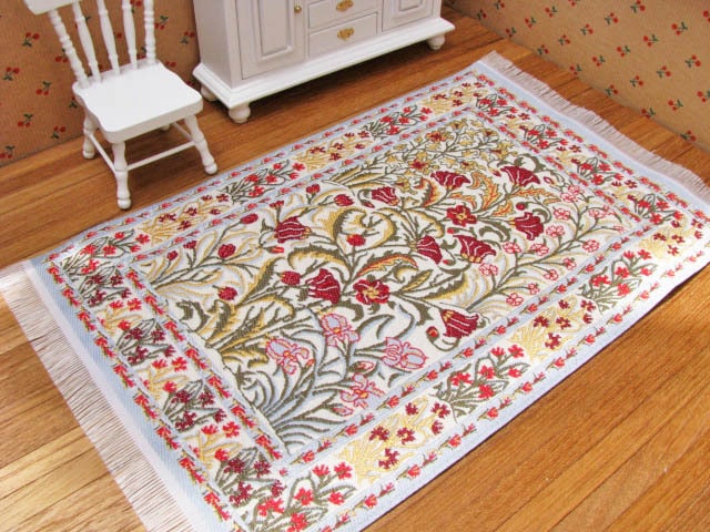 ミニチュア家具 ミニチュアカーペット 150×250  バインフラワー [KPM20][m-s]【ネコポス配送対応】【C】