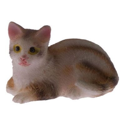 ミニチュア雑貨 タビーキャット おすわり [IM65491] [m-s]【ネコポス配送対応】【C】