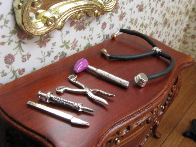 ミニチュア雑貨 お医者さんセット[MWB35][m-s]【ネコポス配送対応】【C】