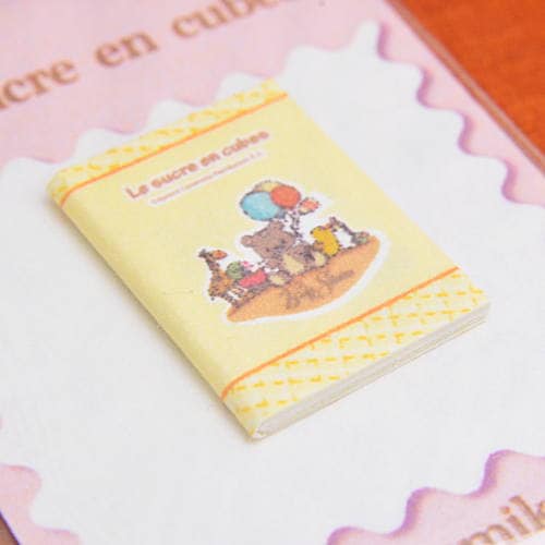 ミニチュア雑貨 ノート(動物) 作家：糟谷由美子さん [品番：26426][m-s]【ネコポス配送対応】