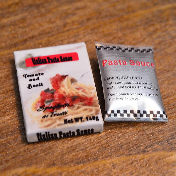 ミニチュアフード パスタ 作家：ミニチュア工房 利佳 さん [品番：28702] [m-s] 【ネコポス配送対応】