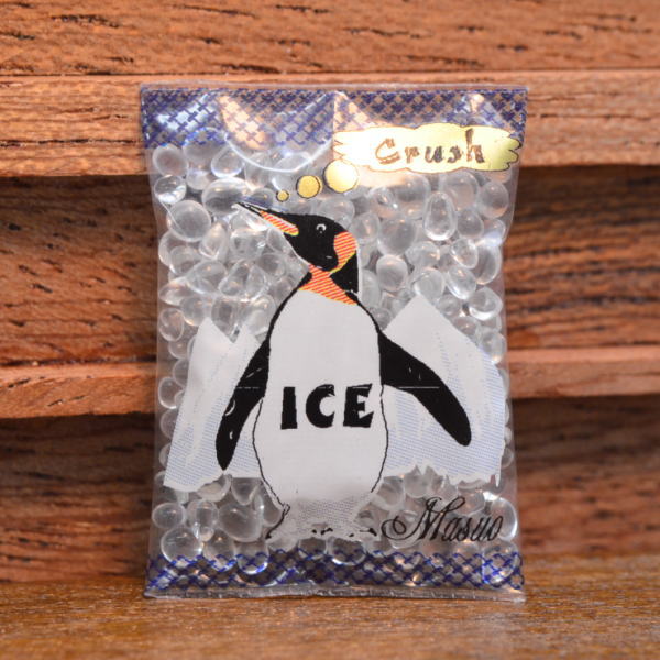 ミニチュアフード アイス 氷 パック 作家：ミニチュア工房 利佳 さん [品番：28708] [m-s] 【ネコポス配送対応】