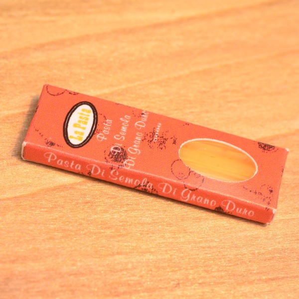 ミニチュアフード パスタ 箱タイプ(B) 作家：ミニチュア工房 利佳 さん [品番：28715] [m-s] 【ネコポス配送対応】