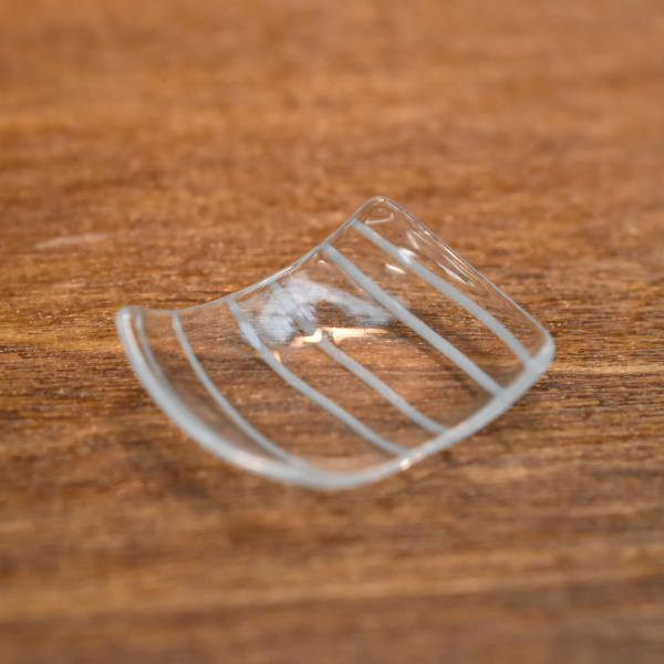 ミニチュア雑貨 ガラス製のお皿 作家：第七工房 さん [品番：31935] [m-s]【ネコポス配送対応】【C】