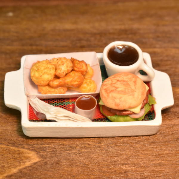 ミニチュアフード ファストフードトレー(7) [SM-TFF07] [m-s]【 ネコポス不可 】【C】