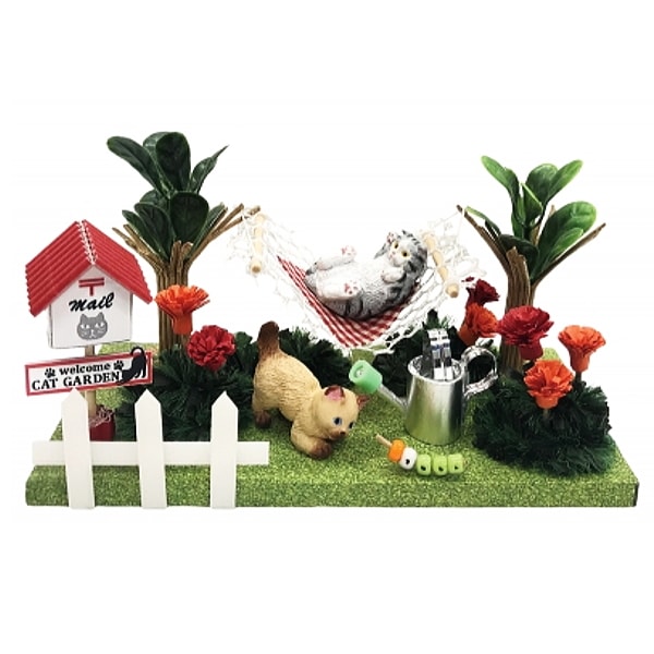 【ミニチュアキット】 にゃんこのミニチュアライフコレクション / くつろぎタイム [3301] [m-s]【ネコポス配送対応】【C】